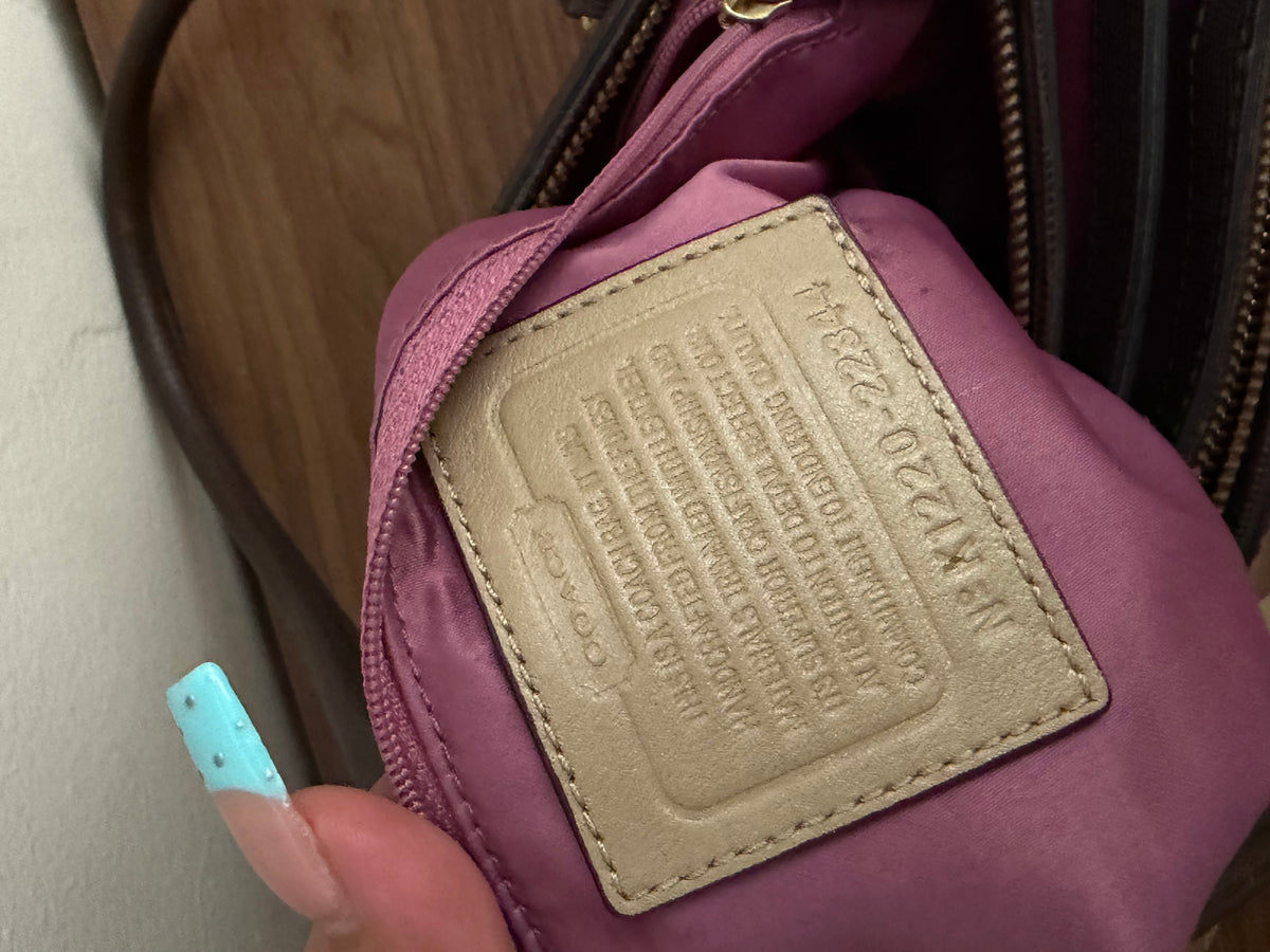 Coach Madison Op Art Tote