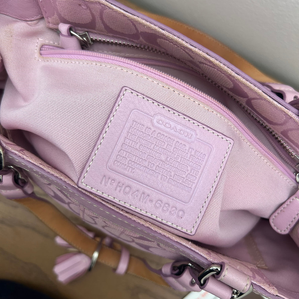 Pink Hampton Tote
