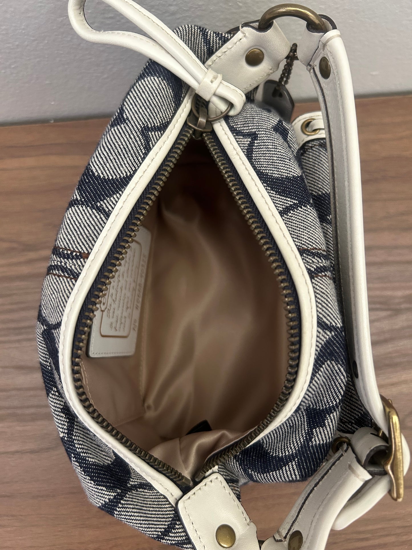 Coach Denim Signature Mini Legacy