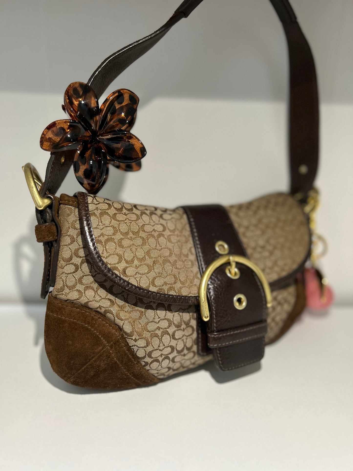 Coach Brown Suede SoHo