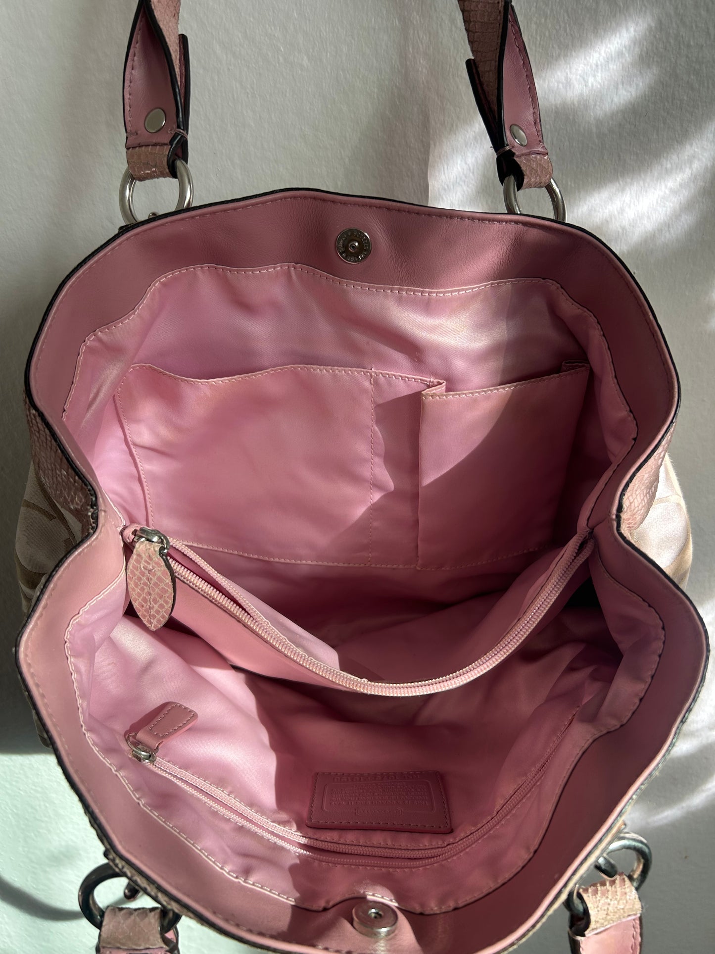 Coach Penelope Sateen