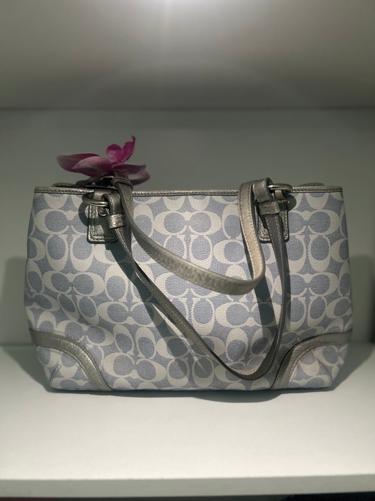 Coach Signature Heritage Satchel