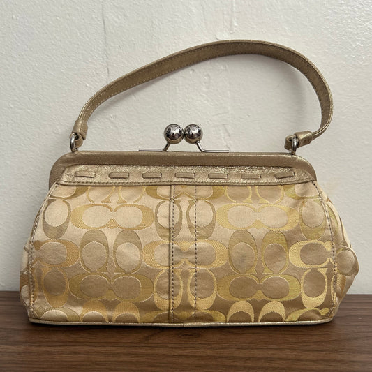 Vintage Coach Kyoto Kisslock Handbag