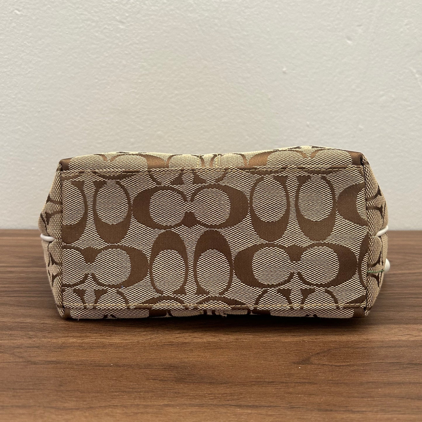 Coach Signature Flower Appliqué