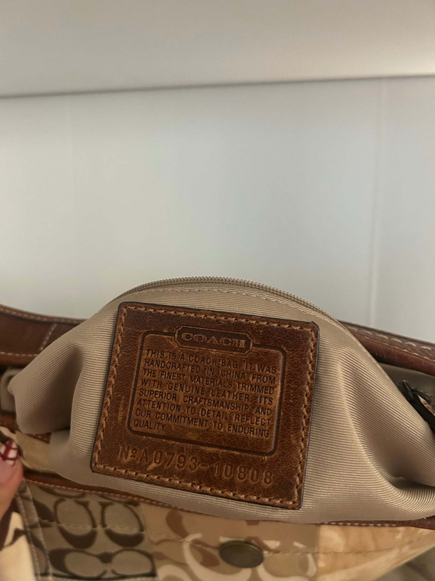 Coach Patchwork Hobo Bag