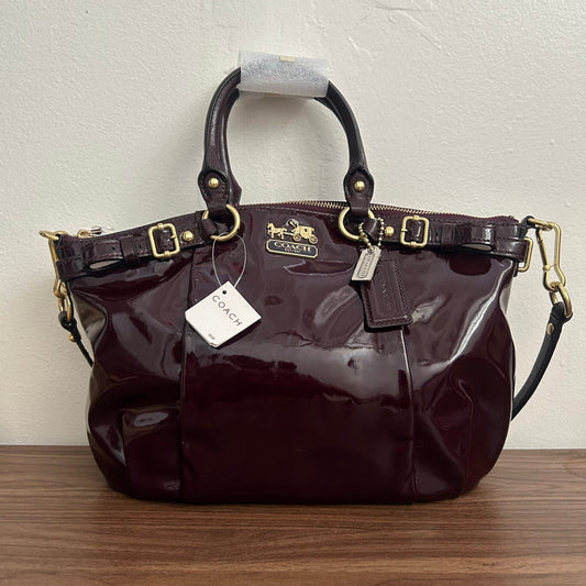 NWT Coach Patent Leather Madison