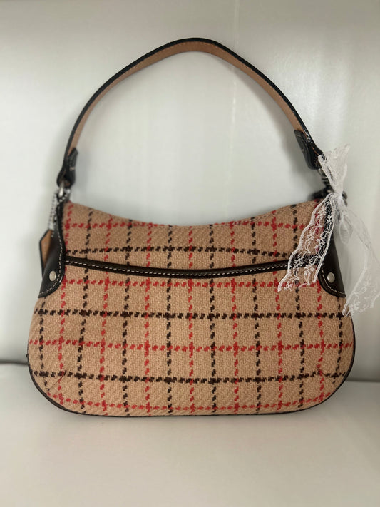 Coach Tattersall Shoulder Purse