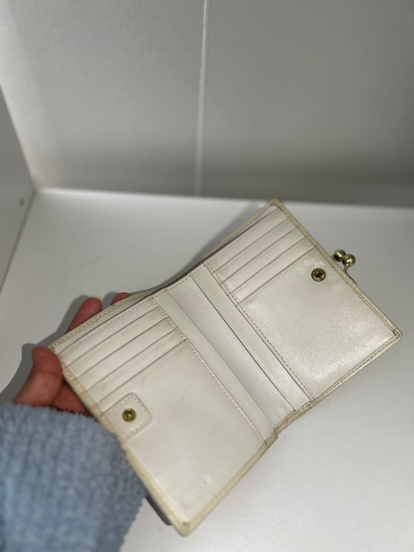 Red Kisslock Wallet