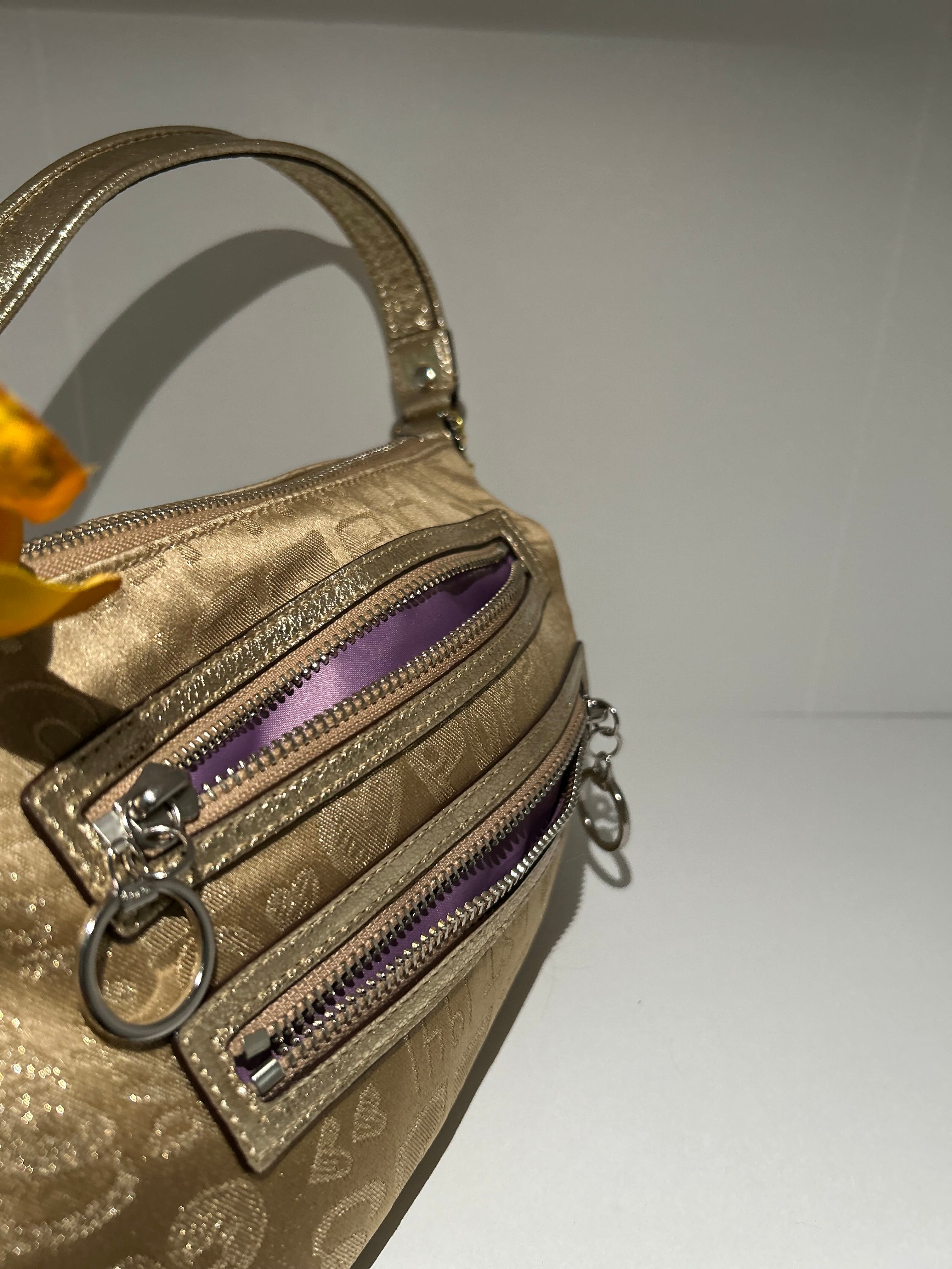 Coach Gold Poppy Shoulder Purse – Timeless Purses