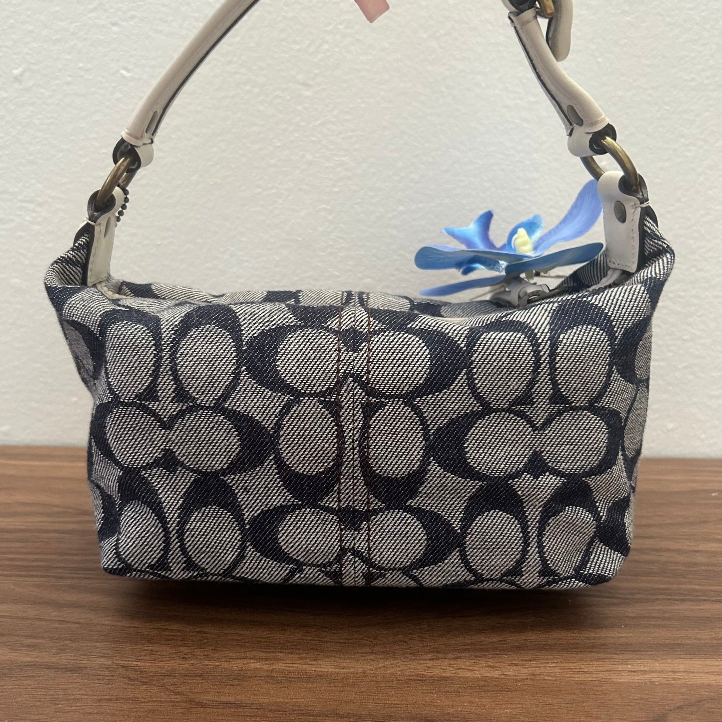 Coach Denim Signature Mini Legacy