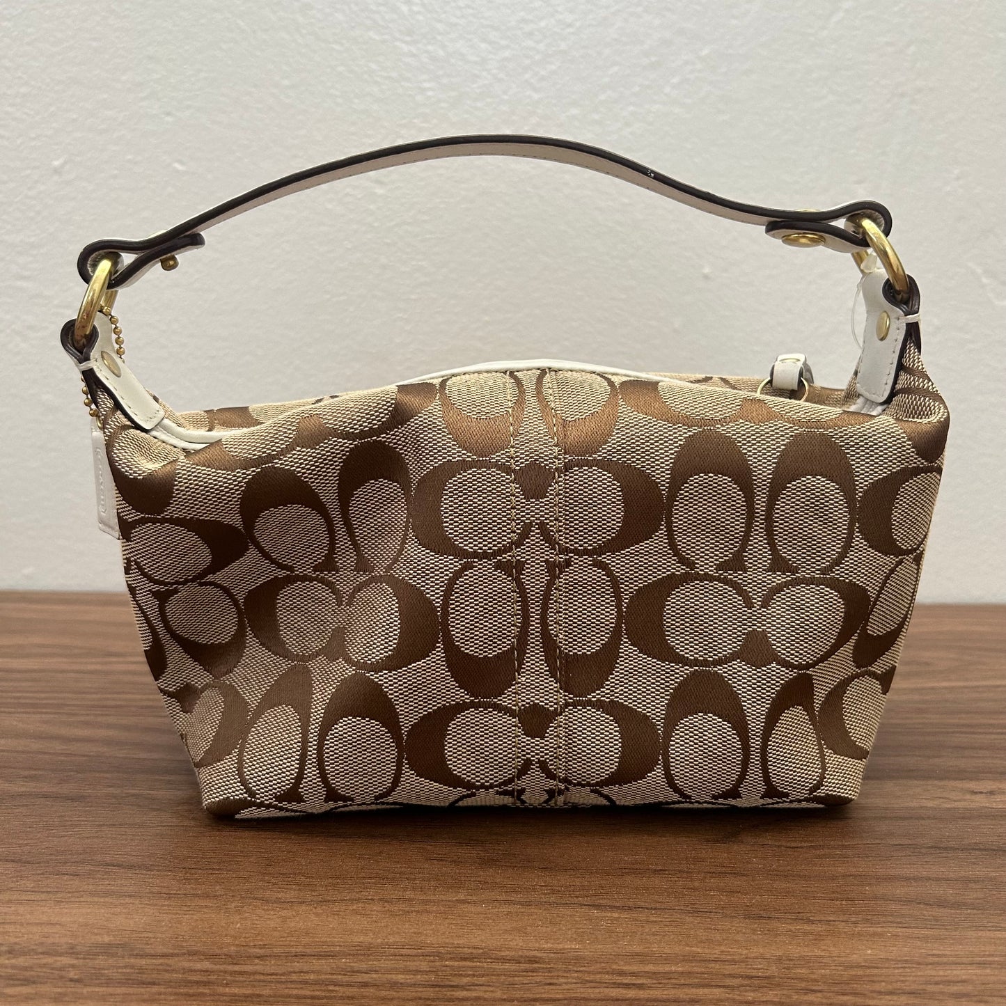 Coach Signature Flower Appliqué