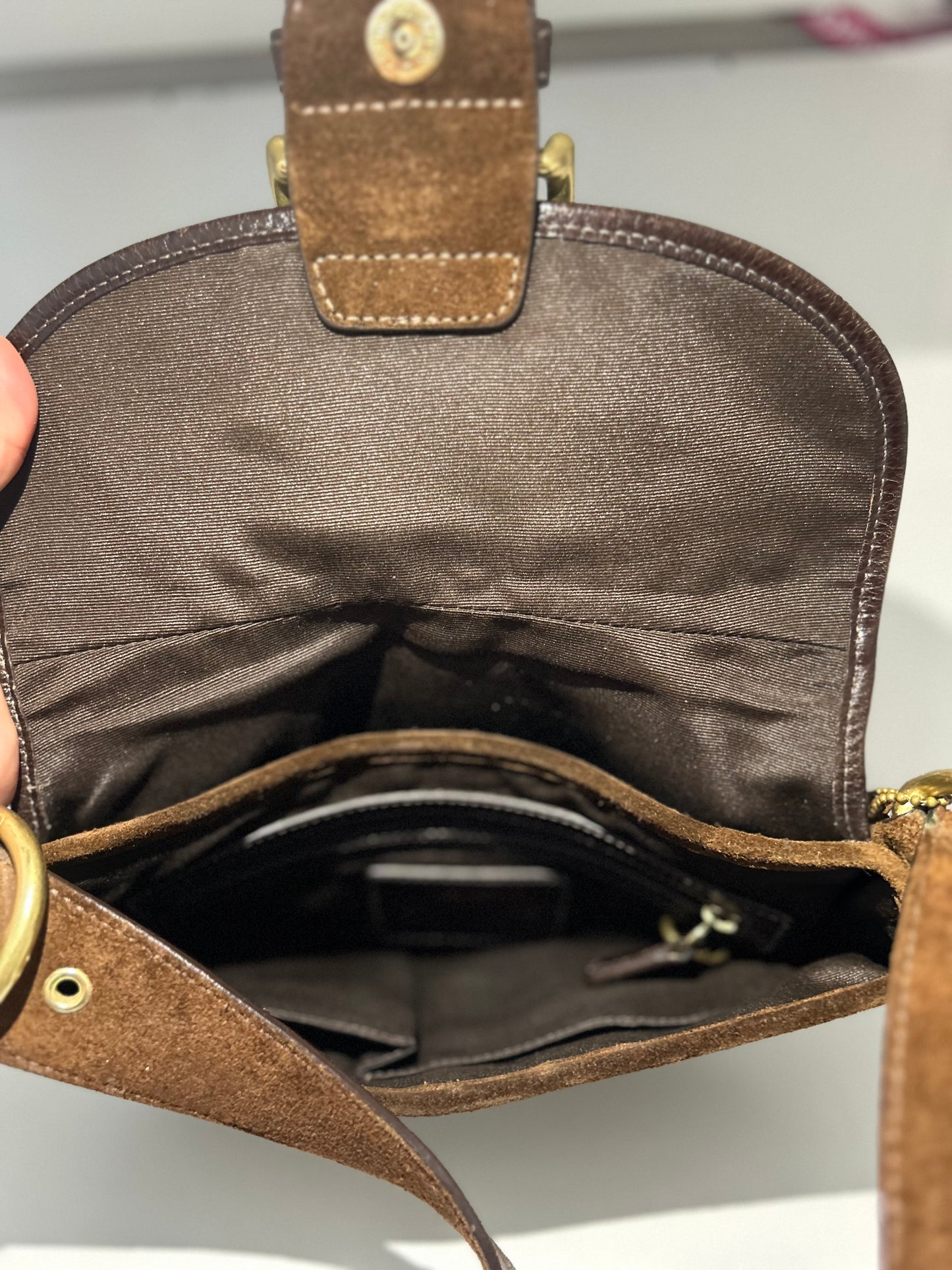 Coach Brown Suede SoHo