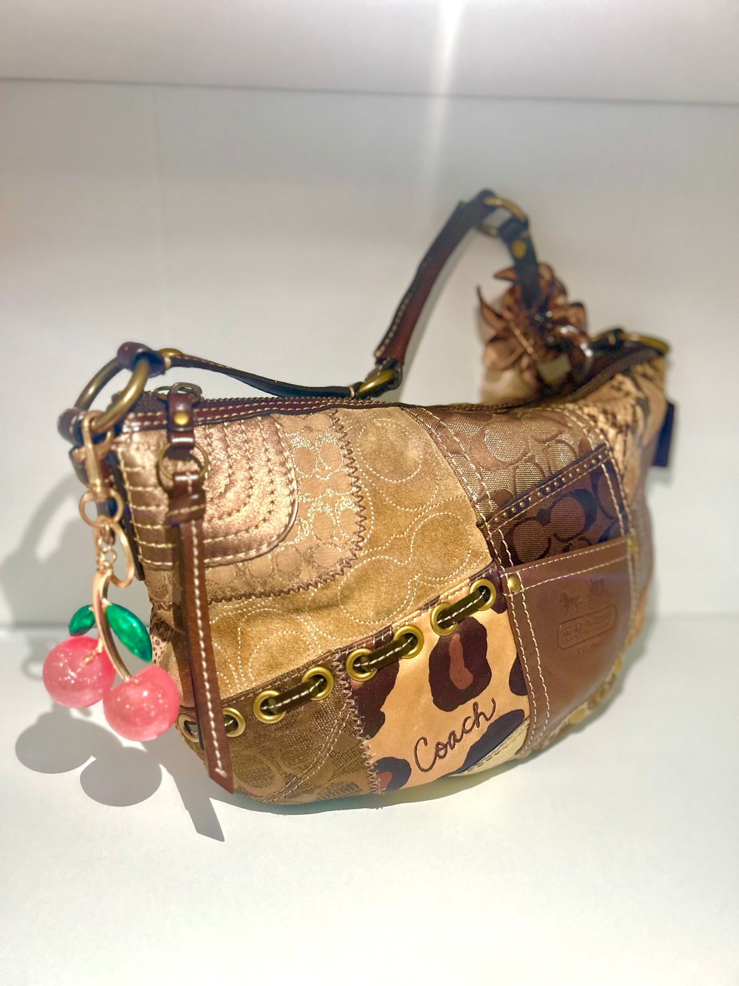 VERY RARE Patchwork Coach Bag
