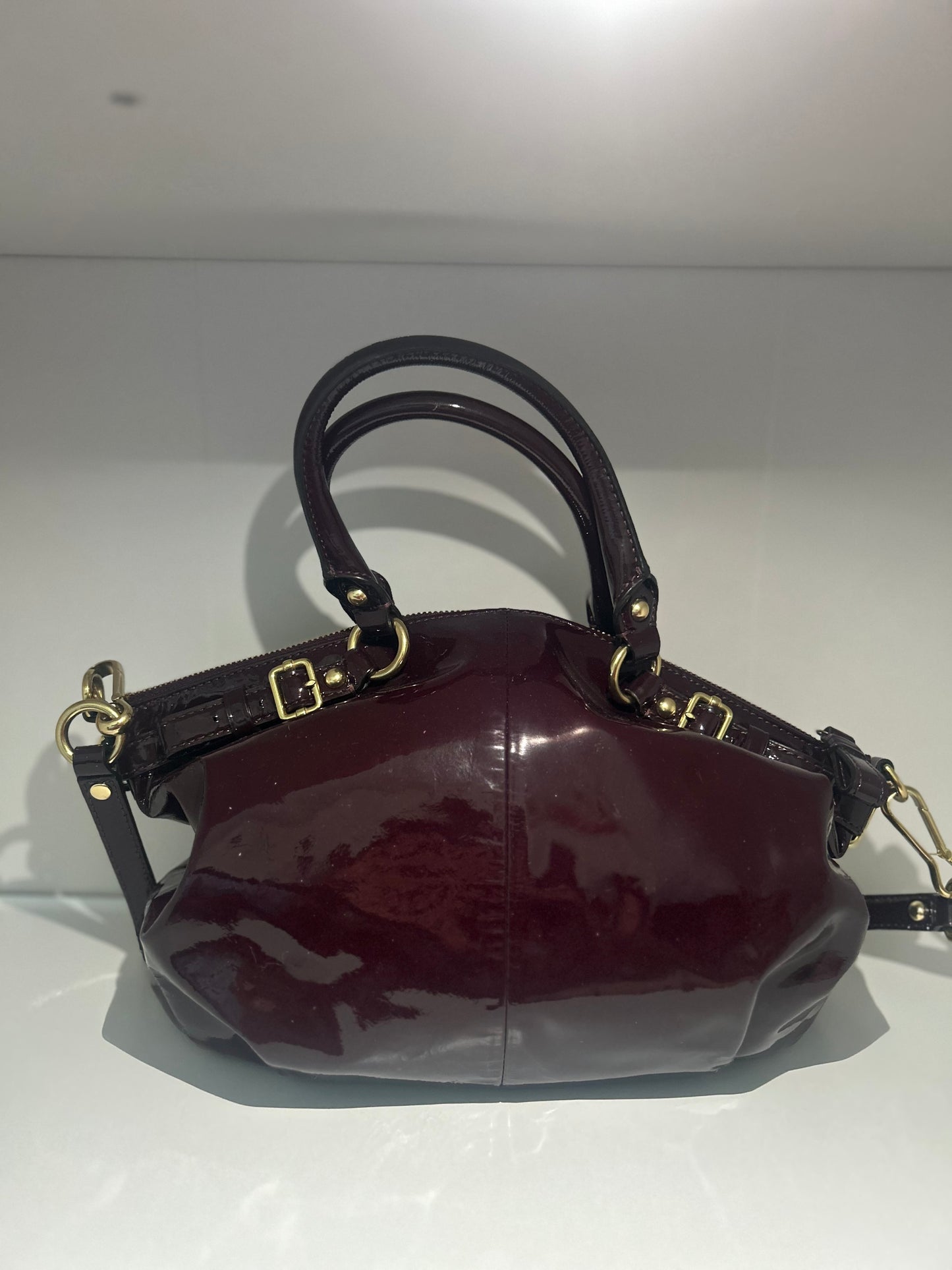 Patent Leather Coach Hand/Shoulder Bag