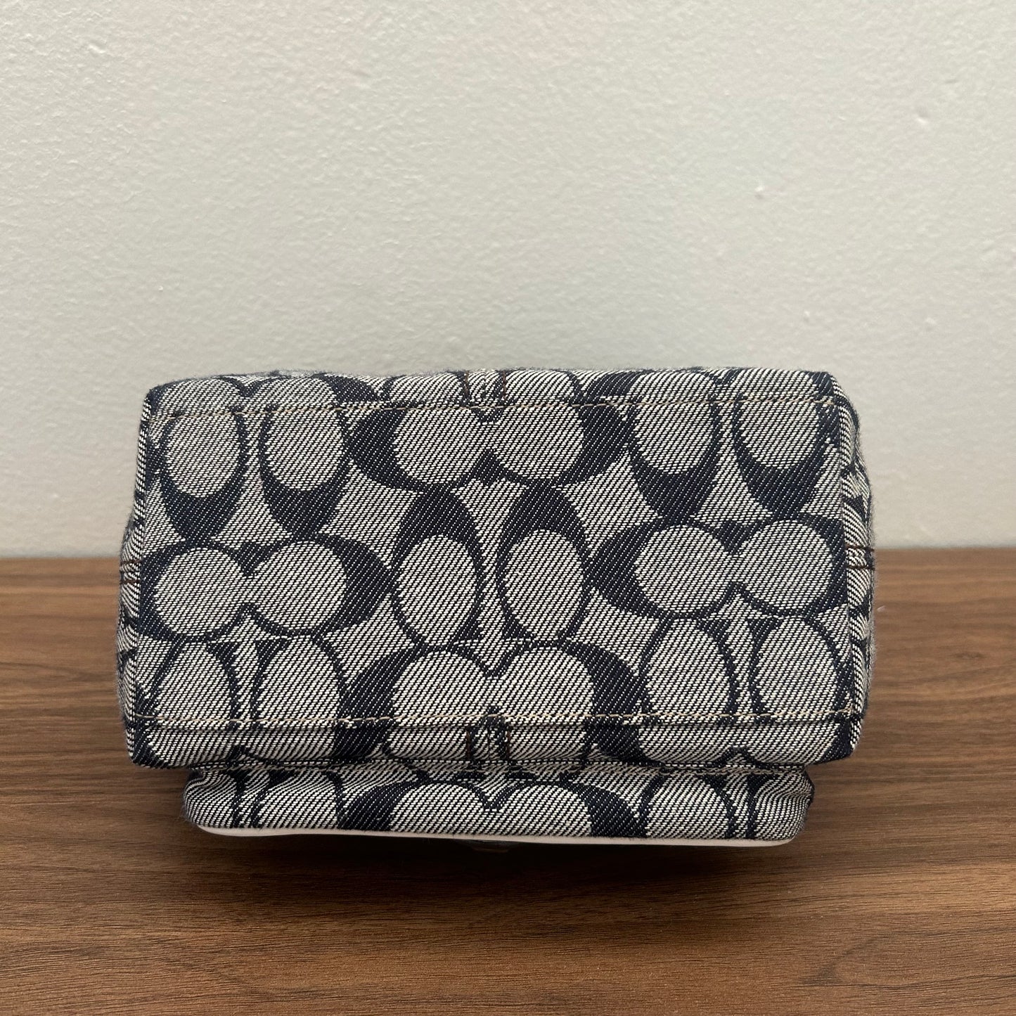 Coach Denim Signature Mini Legacy
