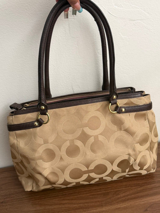 Coach Madison Op Art Tote