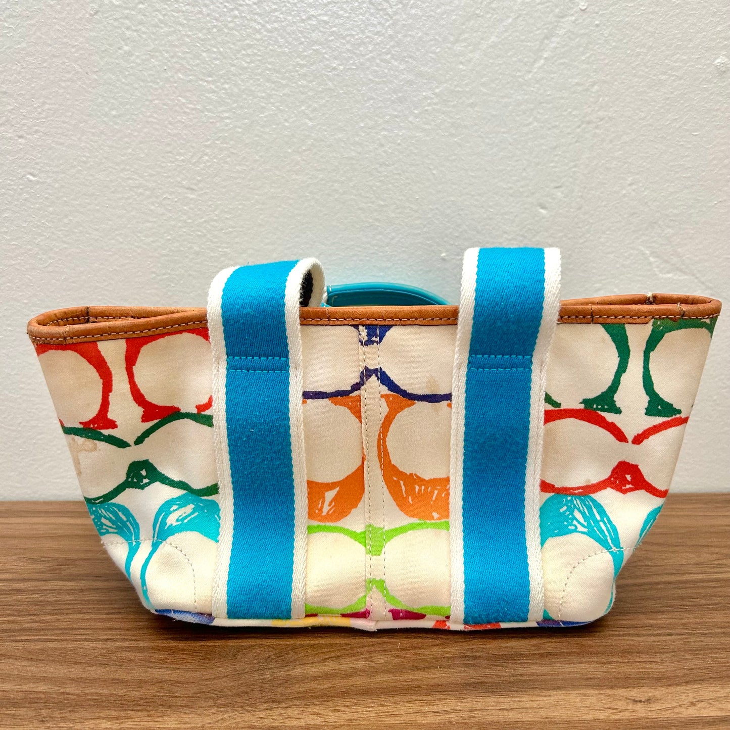 Coach Hampton Multicolor Mini Tote