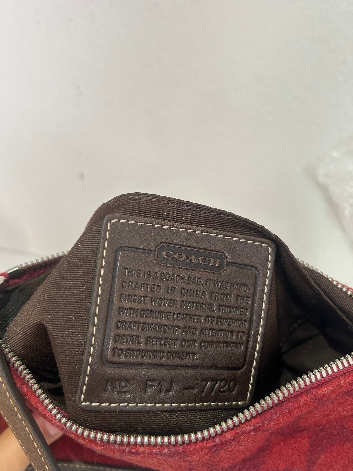 Red Wool Signature Demi