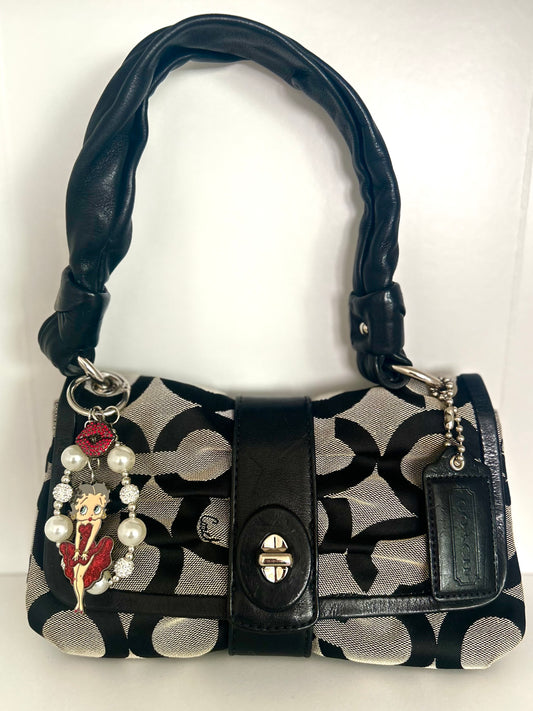Coach Parker Bow Shoulder Bag