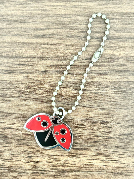 Rare Ladybug Purse Keychain Tag