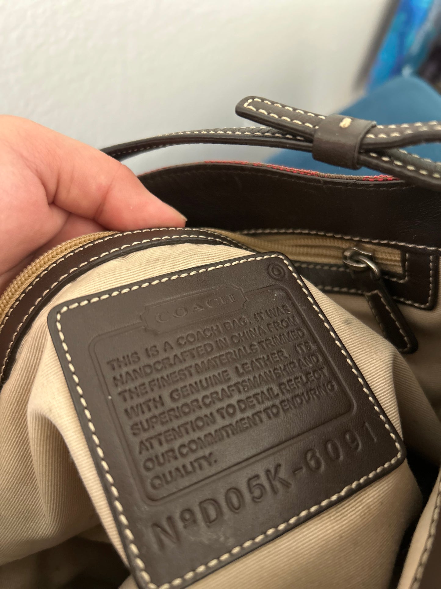 RARE Coach Hampton Clip Purse