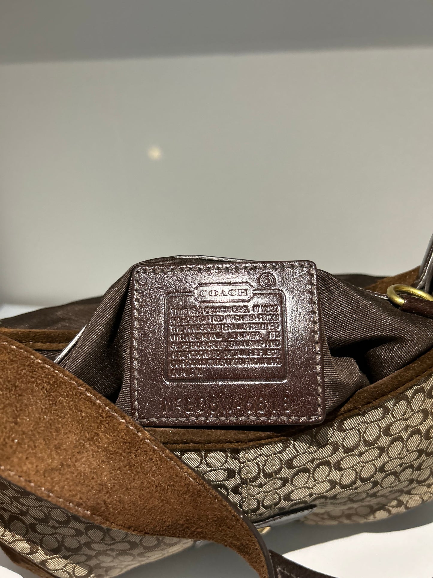 Coach Brown Suede SoHo