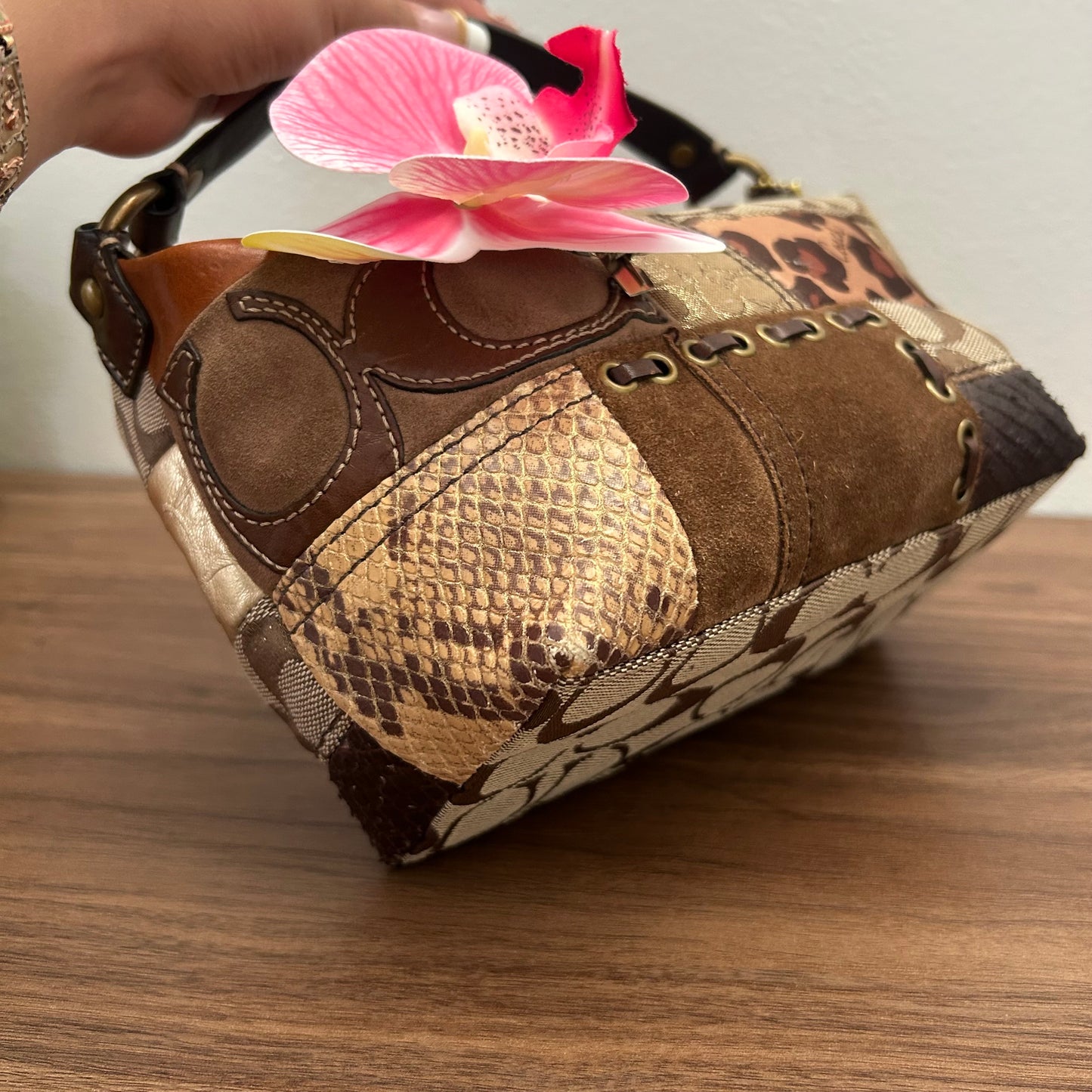 Coach Patchwork Mini Handbag