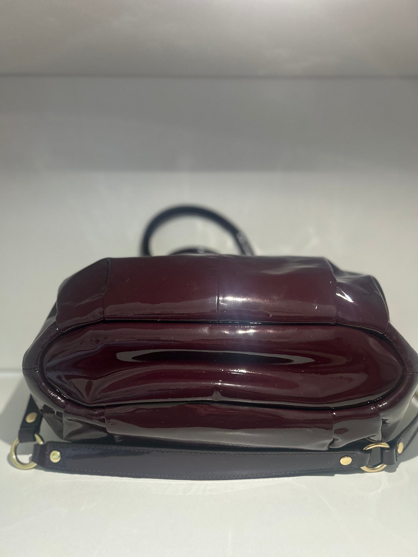 Patent Leather Coach Hand/Shoulder Bag